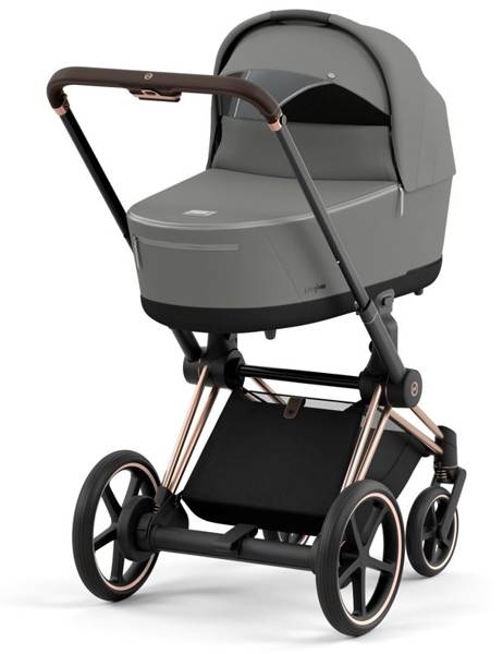 Cybex e-Priam Soho Grey Rosegold frame Kulbu Rati