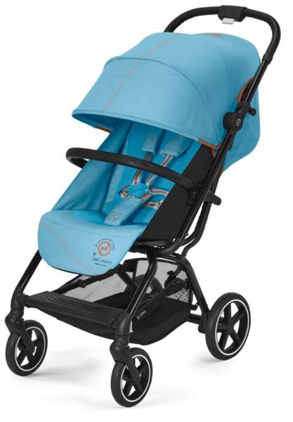 Cybex Eezy S Plus 2 Beach Blue 2022 Sporta ratiņi