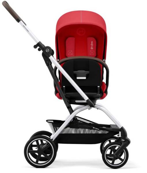 Cybex Eezy S Twist +2 Hibiscus Red Pastaigu ratiņi