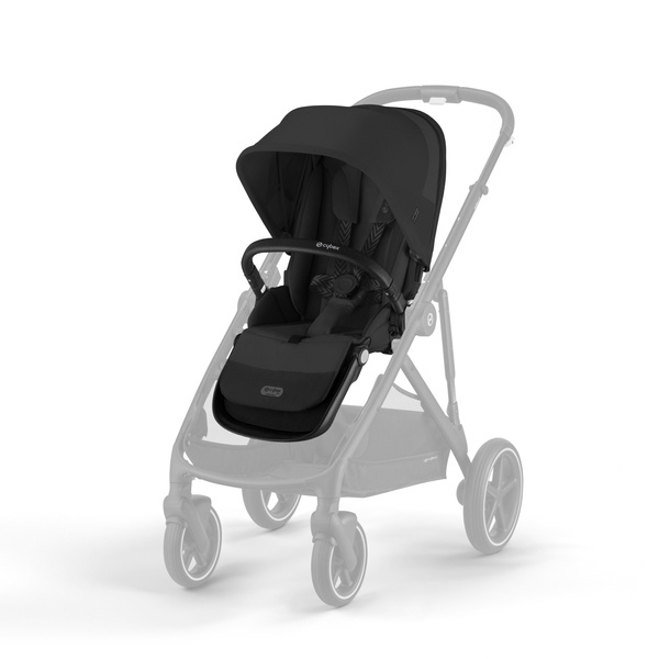 Cybex Gazelle S Moon Black Pastaigu Bloks