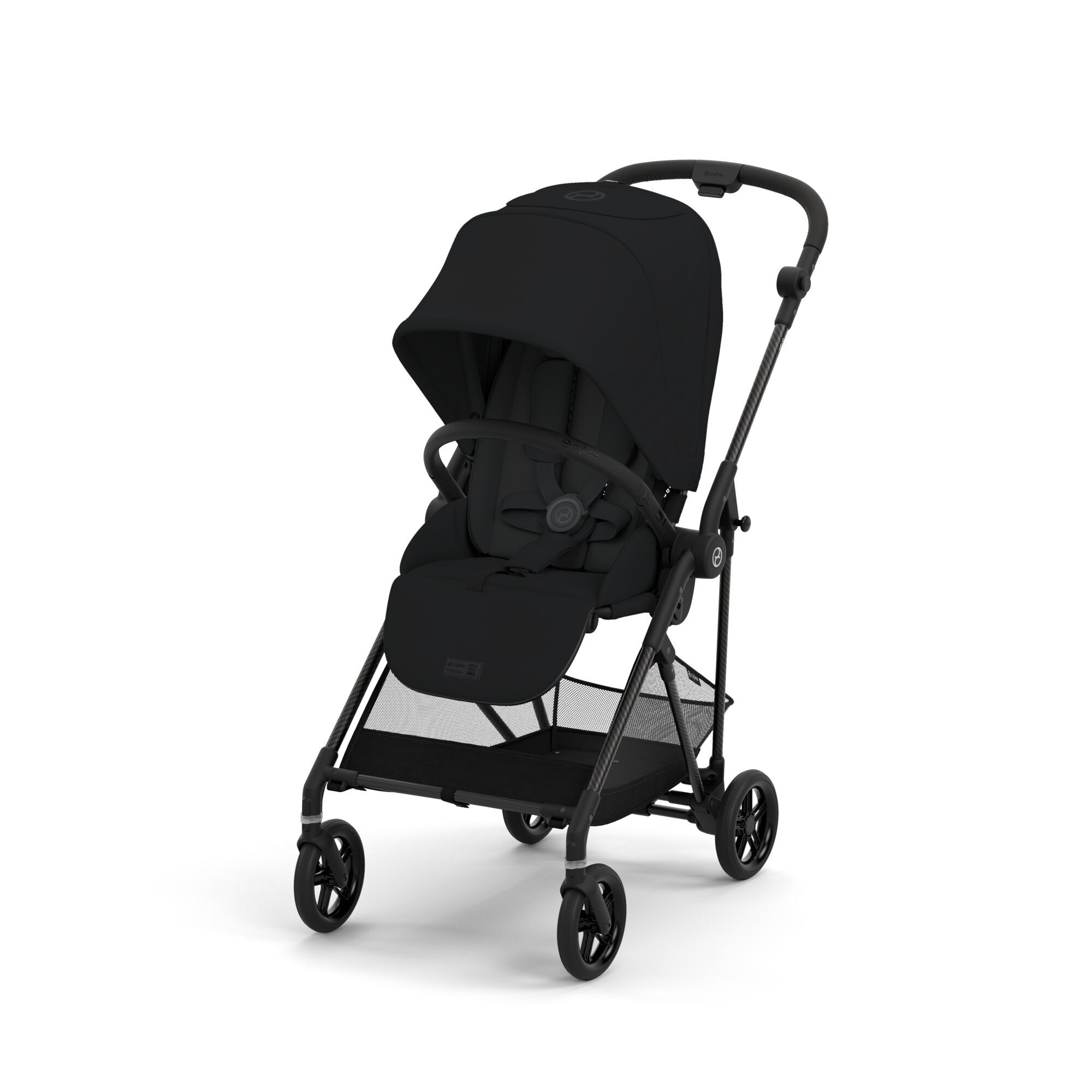 Cybex Melio New Carbon Moon Black Pastaigu rati