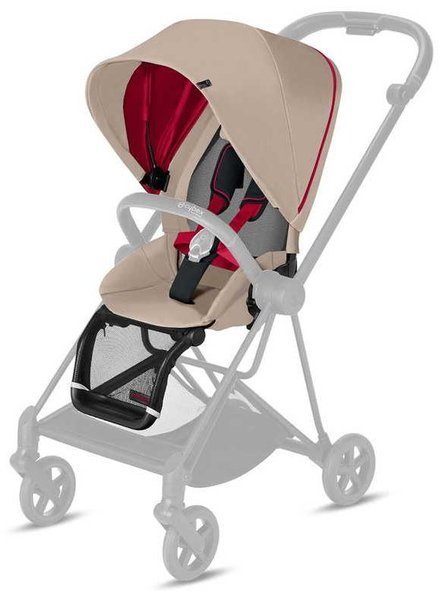 Cybex Mios Silver Grey - Ferrari Pastaigu Bloks