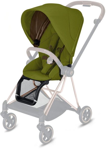 Cybex Mios Khaki Green Pastaigu Bloks