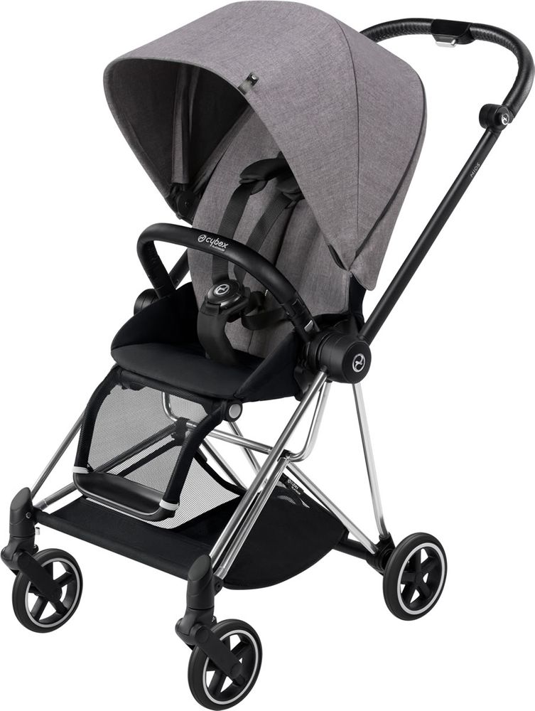 Cybex Mios Manhattan Grey Plus + Chrome Black Frame Sporta rati