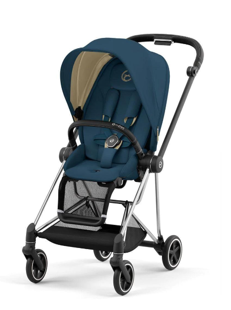 Cybex Mios Mountain Blue + Chrome Black Frame Sporta rati