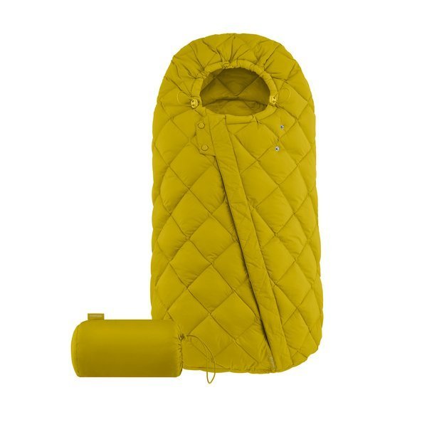 Cybex Snogga Mustard Yellow Bērnu ratu guļammaiss