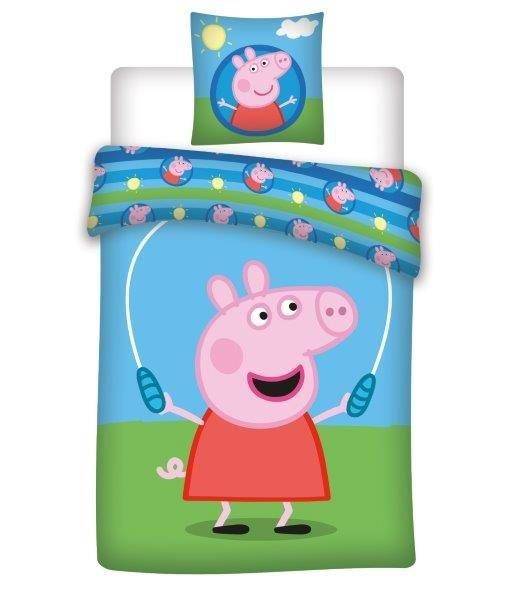 Detexpol Peppa Pig 2 Gultas veļas komplekts no 2 daļām 140x200