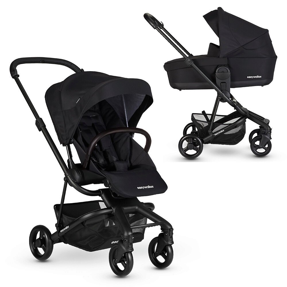 Easywalker Charley Night Black Bērnu ratiņi 2in1