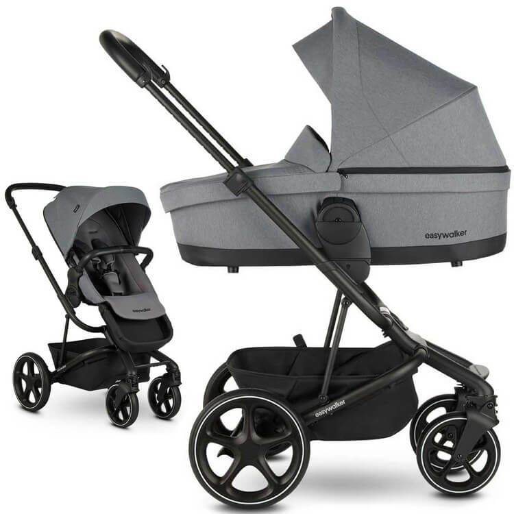 Easywalker Harvey 3 Fossil Grey Bērnu rati 2in1