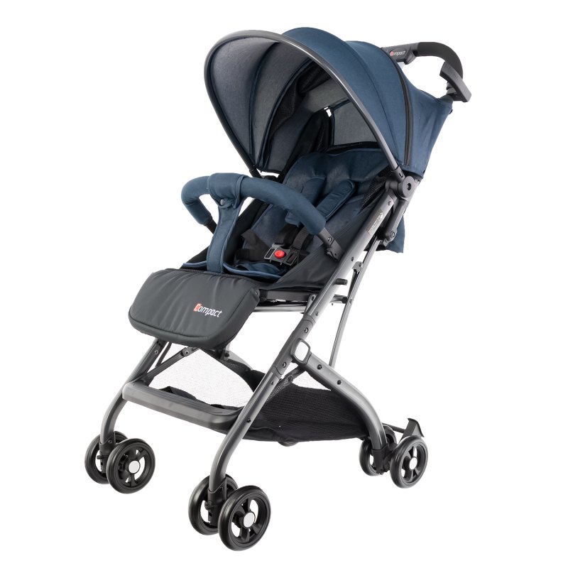 EuroBaby Compact Blue Sporta ratiņi