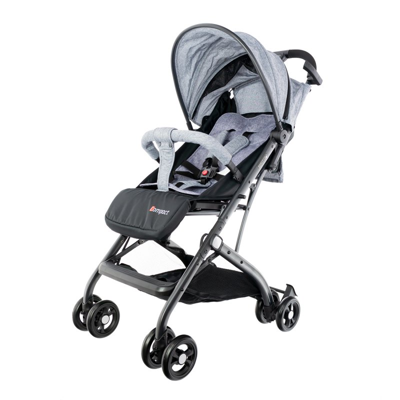 EuroBaby Compact Grey Sporta ratiņi