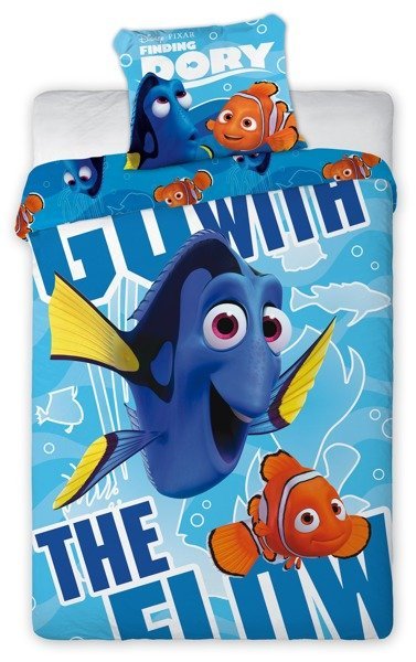 Faro Finding Dory gultas veļas komplekts no 2 daļām 160x200