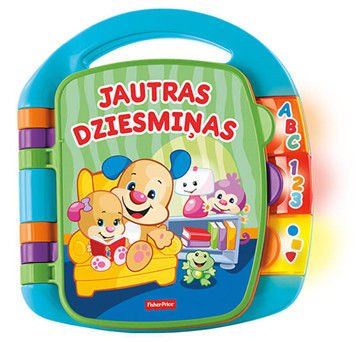 Fisher Price Laugh & Learn Storybook Rhymes DKK20 Muzikālā grāmatiņa (lat.val.)