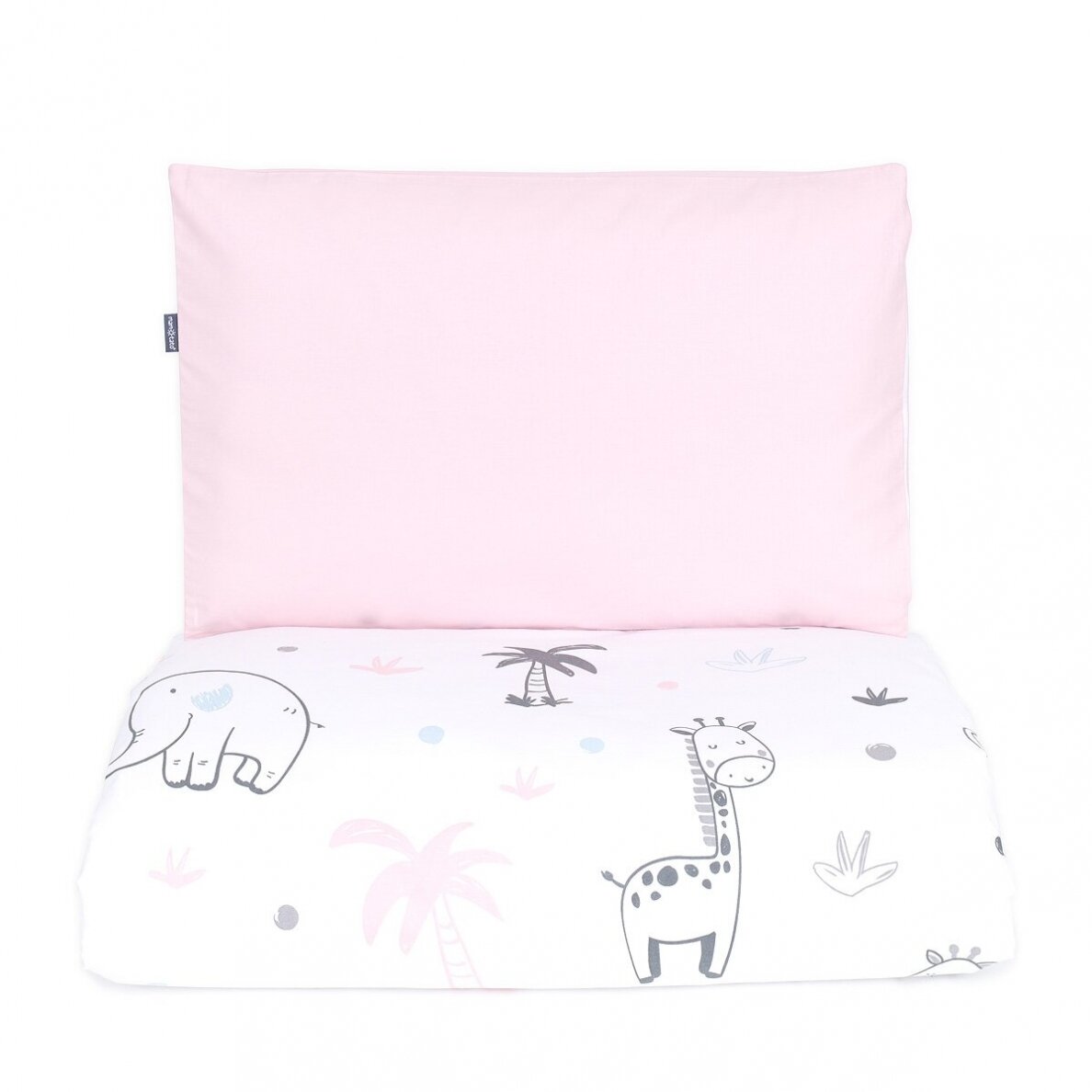 Gultas veļas komplekts no 2 daļām MamoTato Safari Pink 100x135