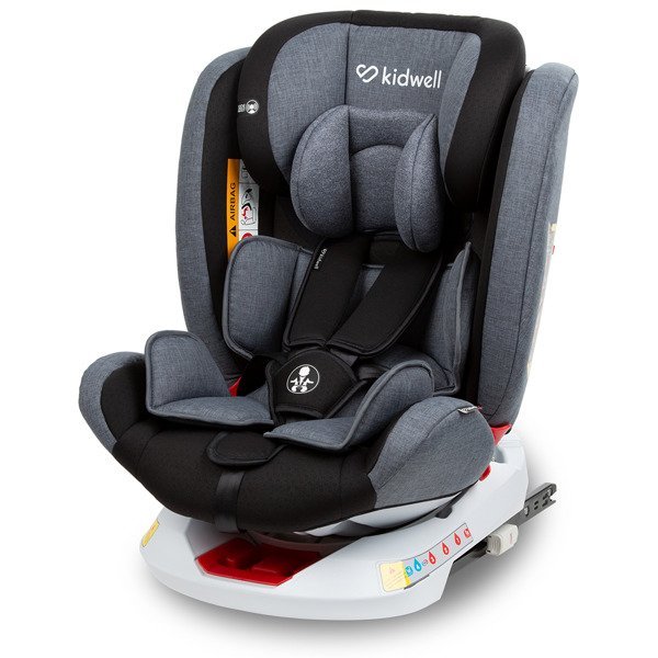 Kidwell ORBIT 360 Black 02 Bērnu autosēdeklis 0-36 kg