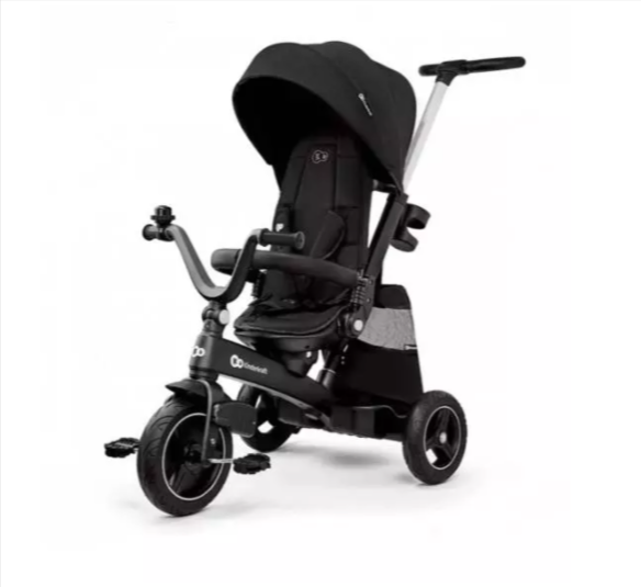 Kinderkraft EASYTWIST 5in1 Black Bērnu trīsritenis