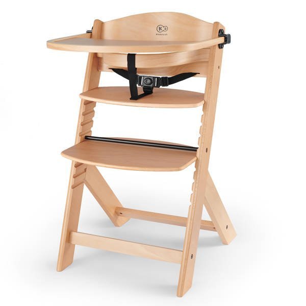 Kinderkraft Enock Wooden 3in1 Barošanas krēsliņš