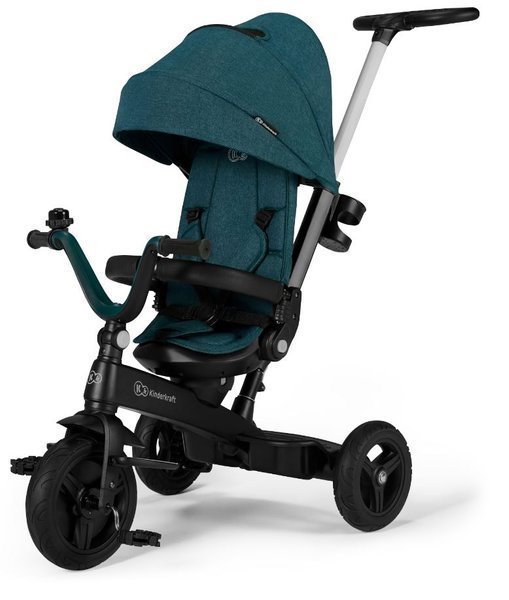 Kinderkraft Twipper Green 5in1 Bērnu trīsritenis