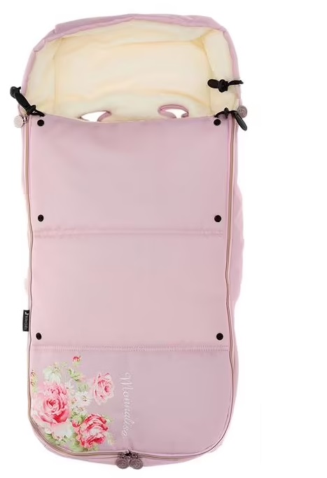 Leclerc Baby Monnalisa Footmuff	Antique Pink Kāju pārsegs ratiem