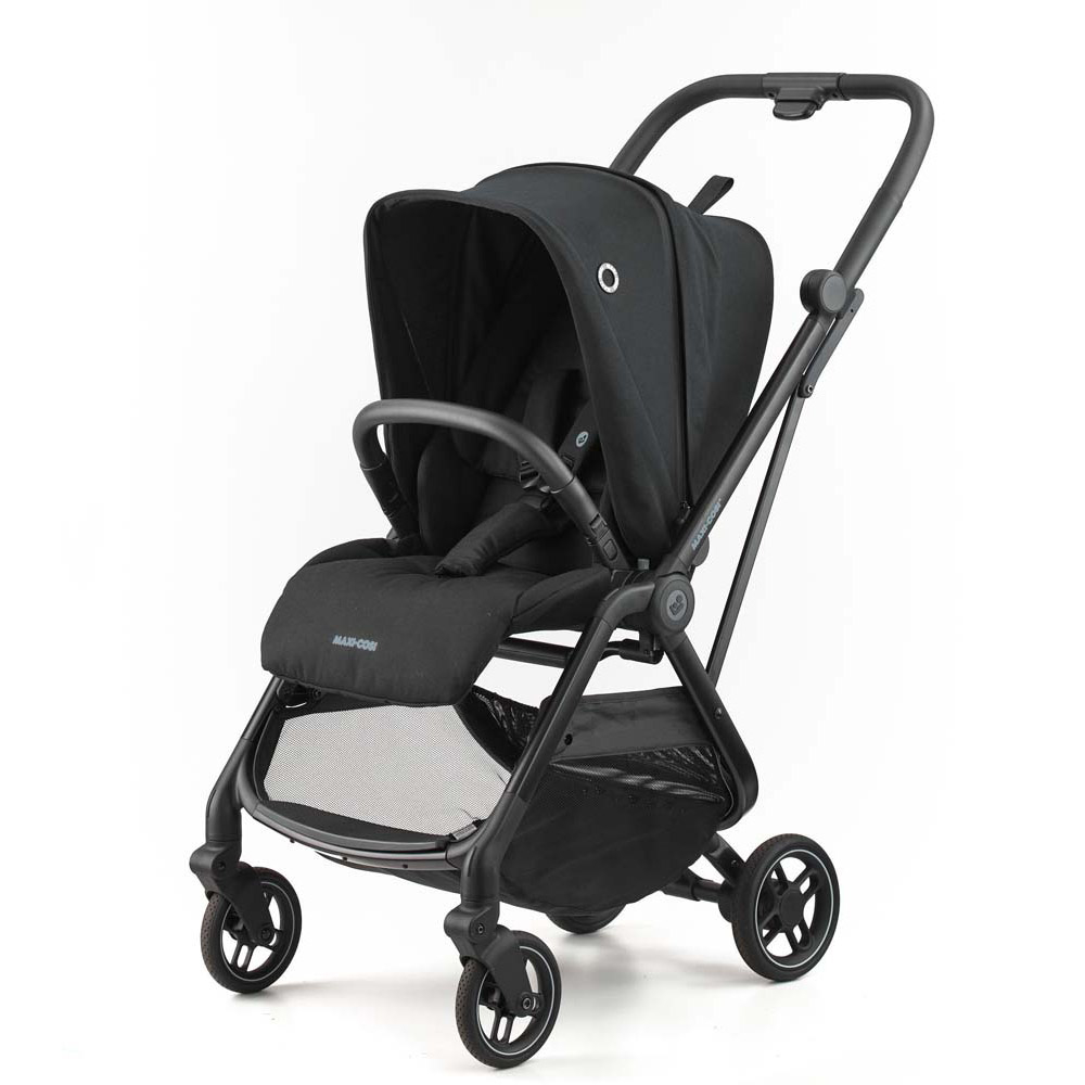 Maxi Cosi Leona Essential Black Pastaigu rati