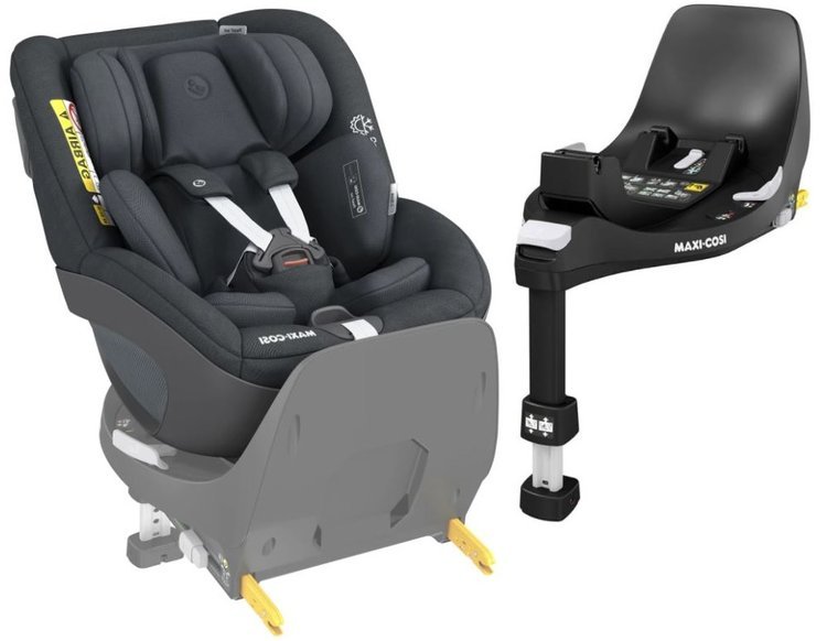 Maxi Cosi Pearl 360 Authentic graphite Bērnu autosēdeklis 0-18 kg + Familyfix bāze