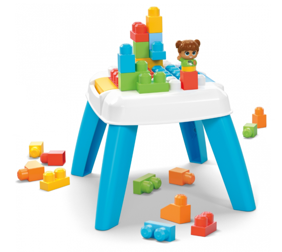 MEGA BLOCKS spēļu galds - konstruktors BUILD 'N TUMBLE TABLE HHM99