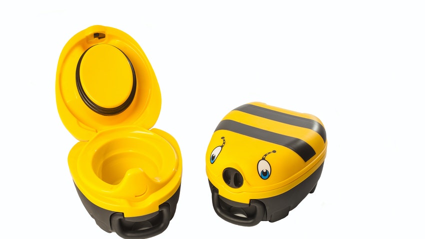 My Carry Potty Bērnu podiņš pārnesamais Travel Potty Bumble Bee