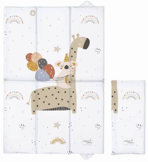 Pārtinamā virsma Saliekama 60x40 cm Ceba Baby Giraffe