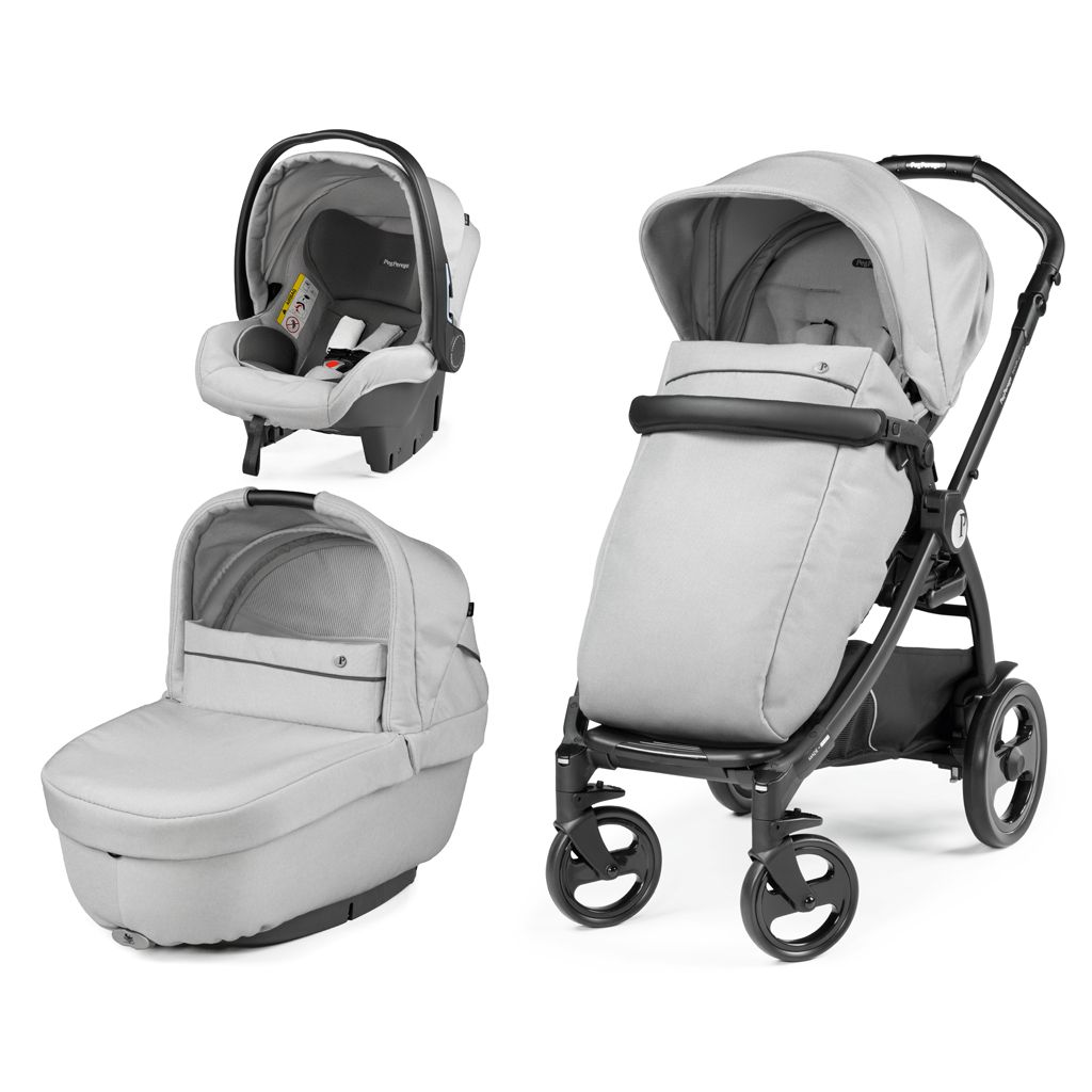 Peg Perego Book Smart Modular Vapor IPMS340000SV73 Bērnu rati 3in1