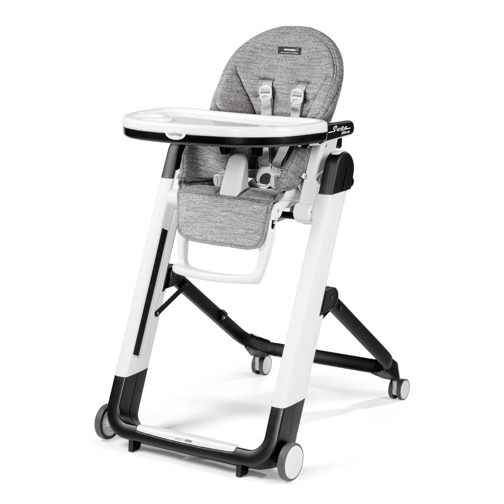 Peg Perego Siesta Follow Me Wonder Grey IH03000000WD53 Barošanas krēsls 2in1