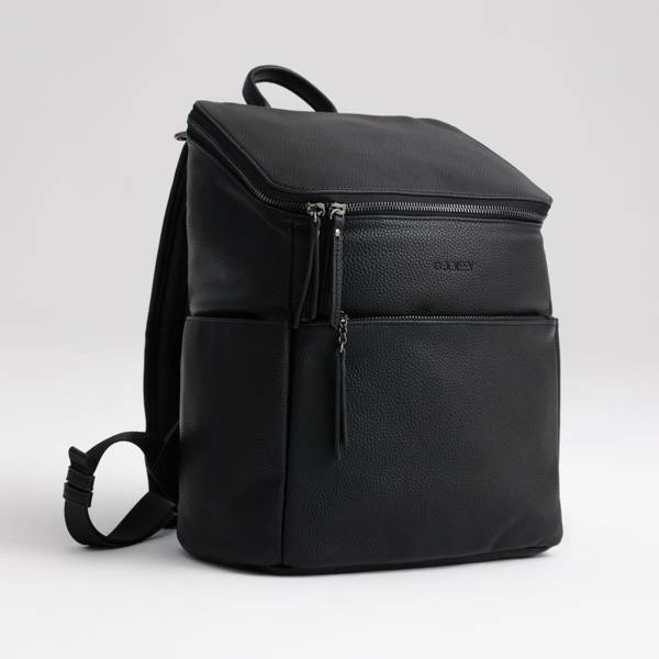 Ratiņu soma - mugursoma Joissy Roomy Black