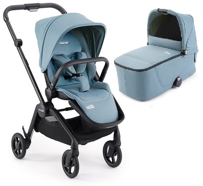 Recaro Sadena Prime Frozen Blue Bērnu rati 2in1