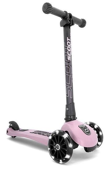 Skrejritenis ScootAndRide Highwaykick 3 LED Rose