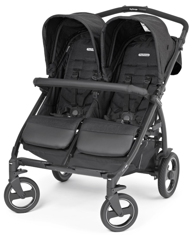 Pastaigu rati diviem PEG-PEREGO Book For Two Ardesia IP05280000GL93