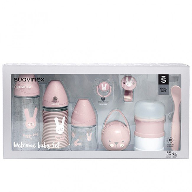 Suavinex Welcome Baby Set Hygge Baby Кomplekts pink