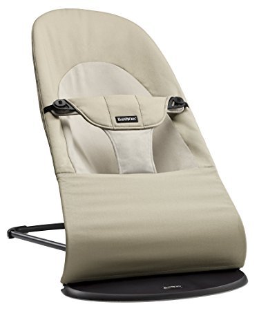 Šūpuļkrēsliņš BabyBjorn Bouncer Balance Soft Cotton khaki/beige 005026