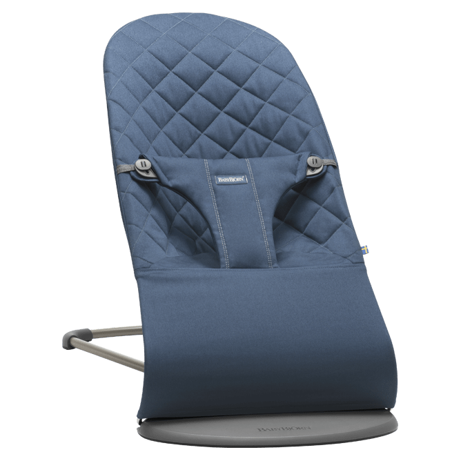 Šūpuļkrēsliņš BabyBjorn Bouncer Bliss Cotton midnight blue 006015