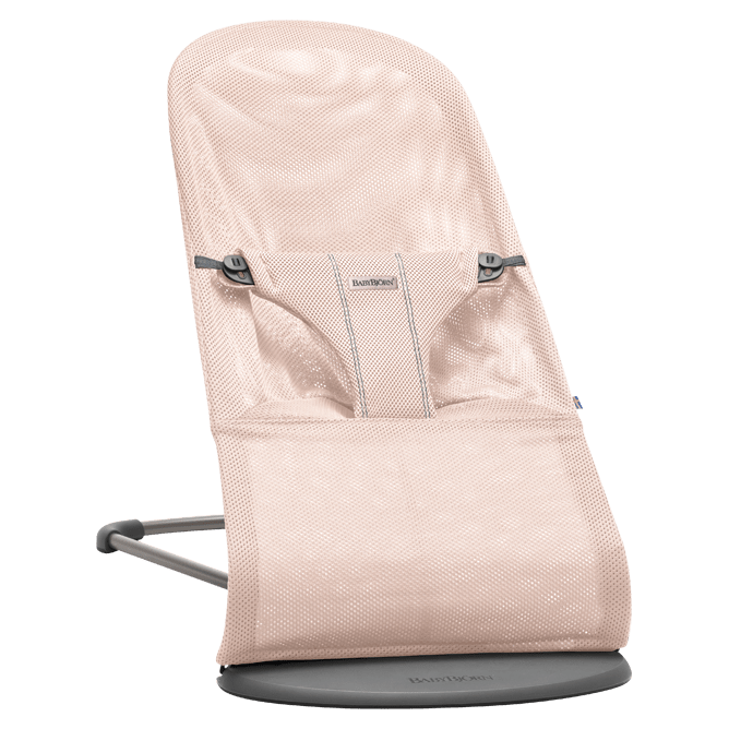 Šūpuļkrēsliņš BabyBjorn Bouncer Bliss Mesh powder pink 006012