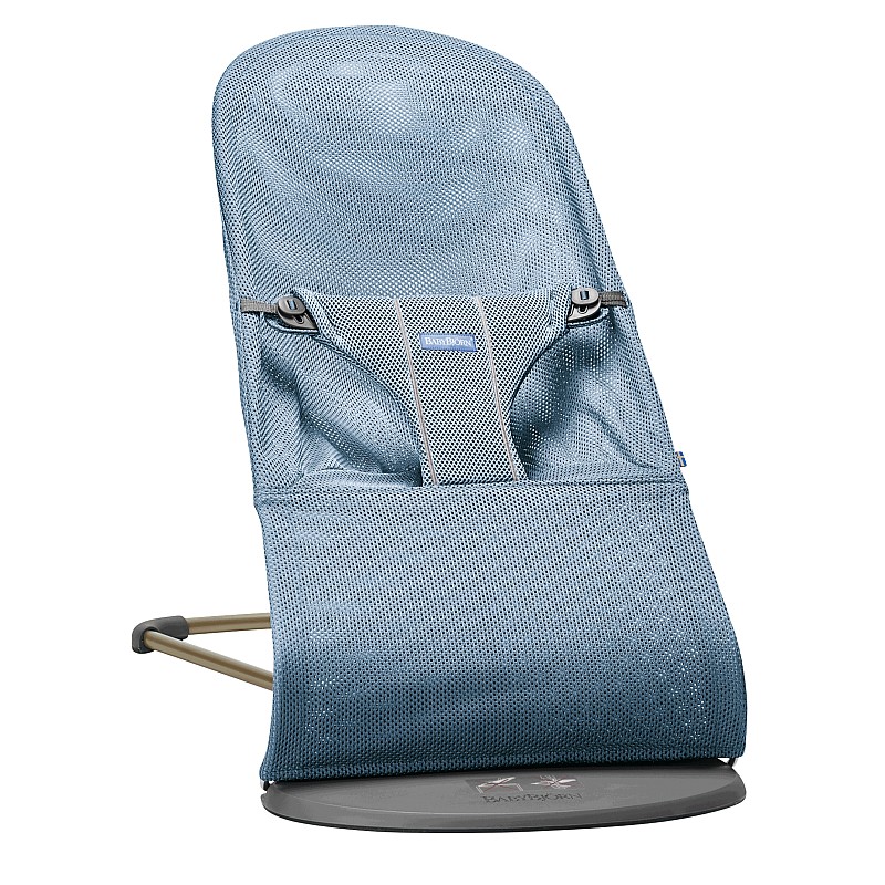 Šūpuļkrēsliņš BabyBjorn Bouncer Bliss Mesh slate blue 006020