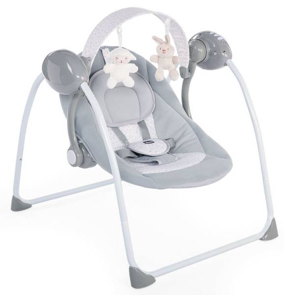 Šūpuļkrēsliņš Chicco Relax&Play Cool Grey