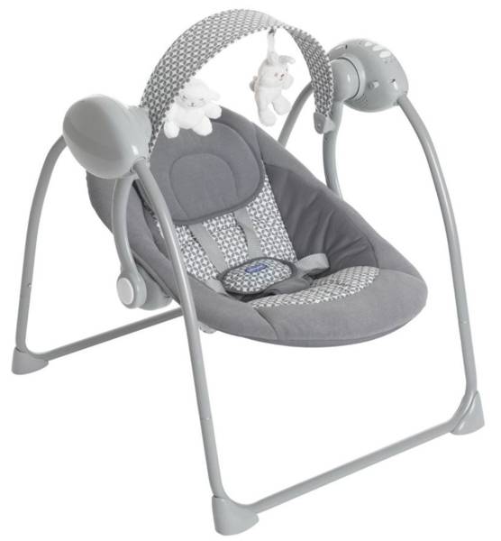 Šūpuļkrēsliņš Chicco Relax&Play Dark Grey