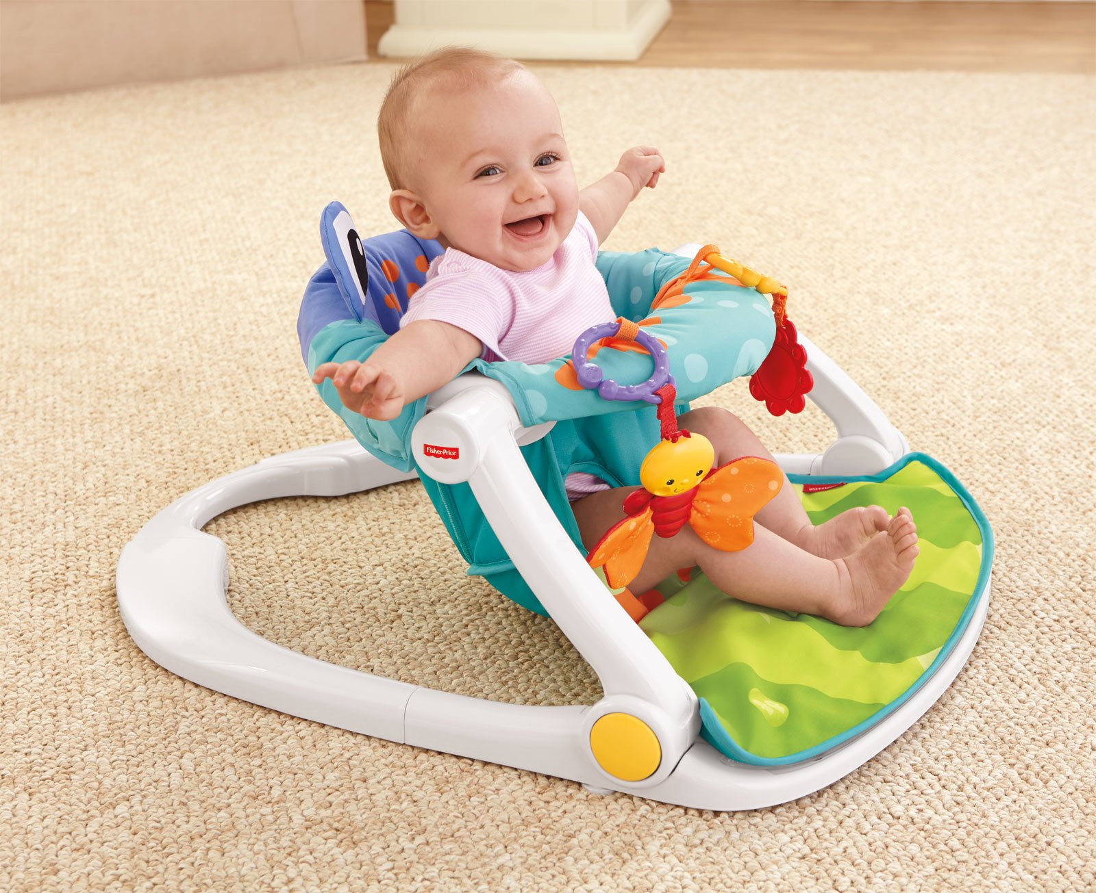 Šūpuļkrēsliņš Fisher Price Sit-Me-Up Floor Seat BFB12