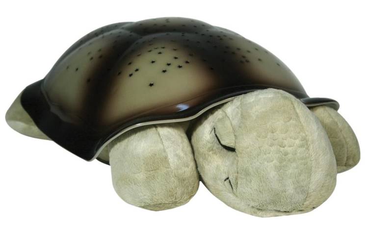 Turtle Sky classic mocha nakts lampa-projektors