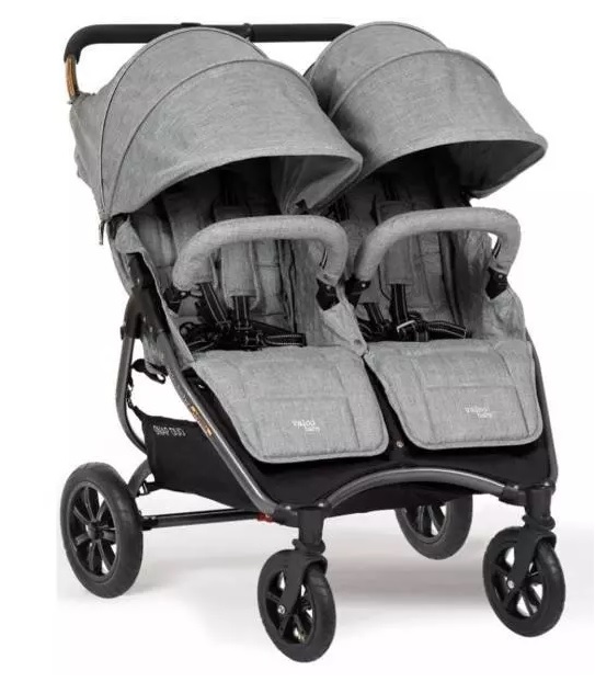 Valco Baby Snap Duo Sport Tailor Made Grey Marle Dvīņu rati