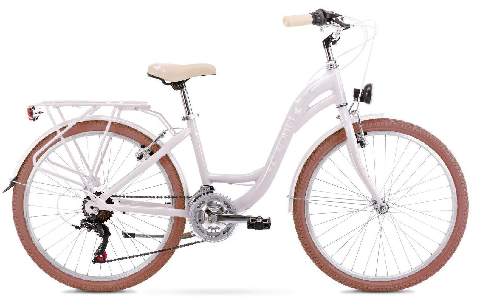 Velosipēds Romet Panda 1 24" Alu Light violet white
