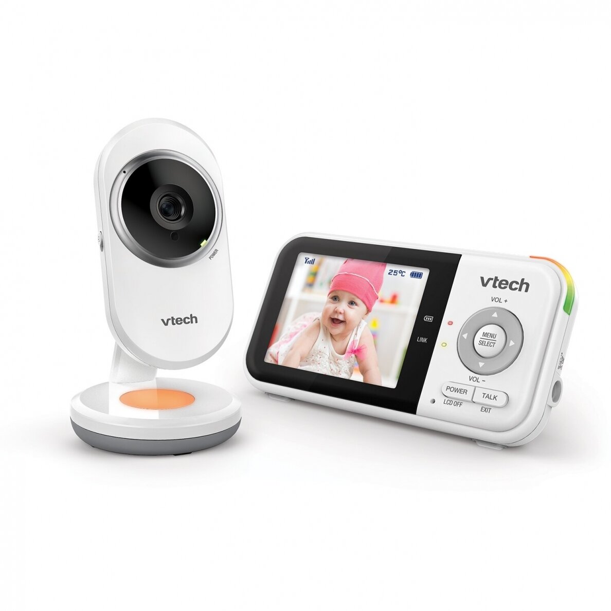 Vtech 2.8" VM3254 Mobilā video aukle Nakts lampa