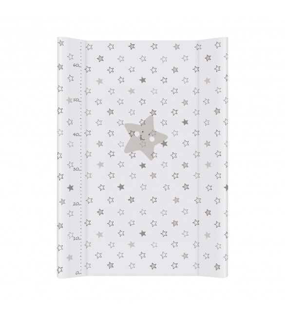 Pārtinamais dēlis 50x70 cm Ceba Baby Comfort STARS 203 grey