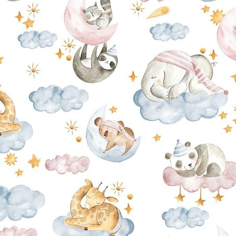 Apmale 180 cm ANIMALS in Clouds