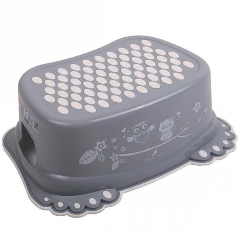 Pakāpiens-step OWL grey TegaBaby SO-006-106