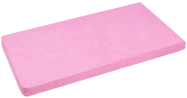 Palags frotē ar gumiju 120x60 cm PINK (617)